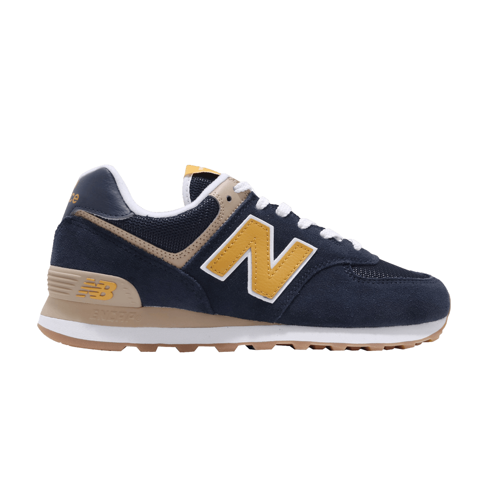 Buy New Balance 574 'Navy Yellow' ML574SPFD