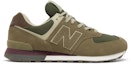 Buy New Balance 574 'Olive Bone' Hijau Zaitun Tulang U574UBB