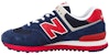 New Balance 574 'Pigment Team Red' Merah Pasukan Pigmen ML574MUA