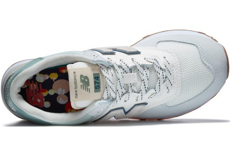 Lookbook New Balance 574 'Cielo Platino Moonbeam Suela de Goma' ML574NFS