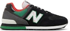 Buy ニューバランス 574 'トランプ - ブラック バーシティ グリーン' ML574WH2 ML574WH2