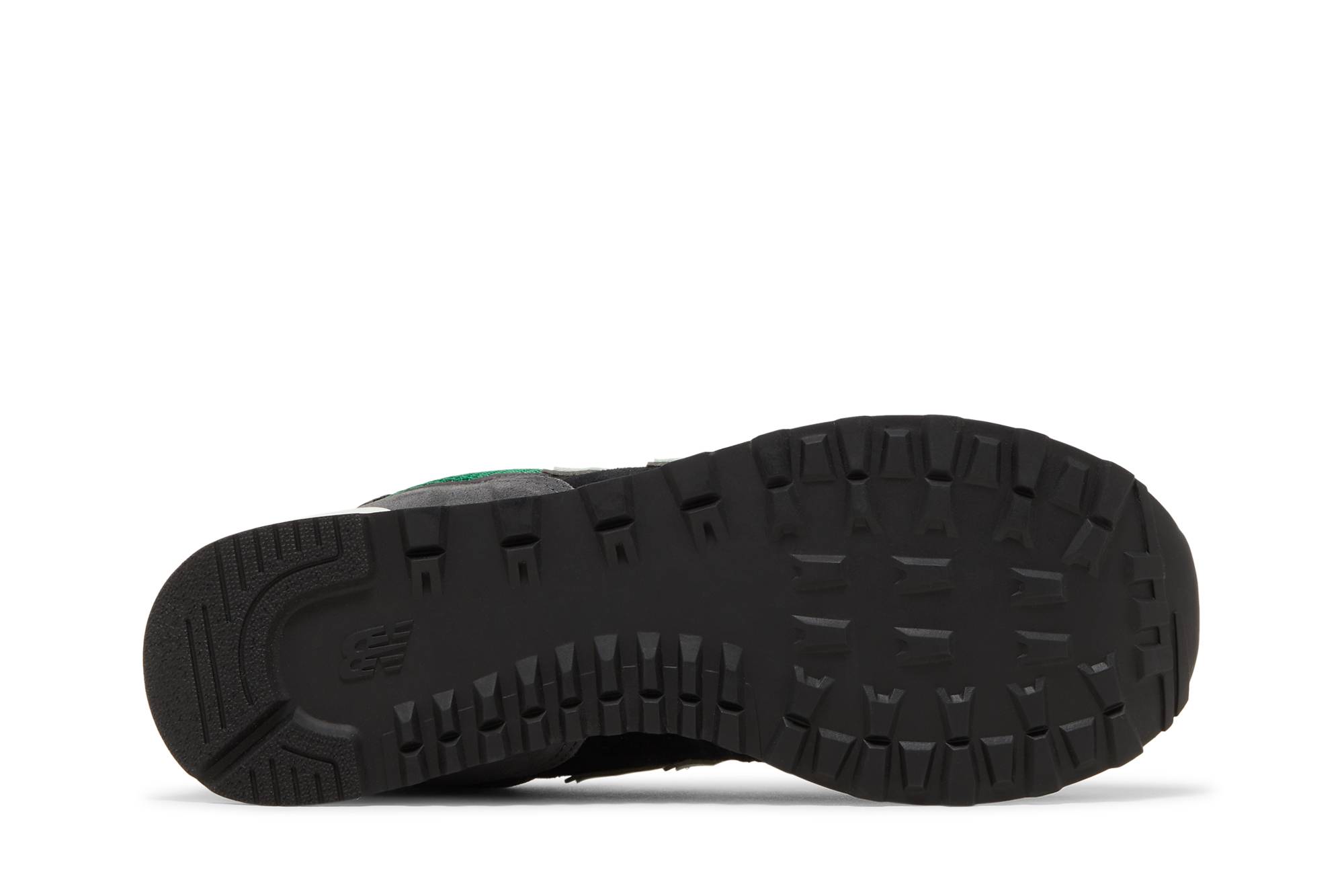 Shop ニューバランス 574 'トランプ - ブラック バーシティ グリーン' ML574WH2 ML574WH2