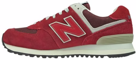 New Balance 574系列 舒適耐磨跑步鞋 男女同款 紅色 Buy New Balance 574系列 舒適耐磨跑步鞋 男女同款 紅色