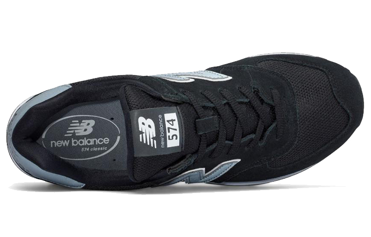 Lookbook ニューバランス574 リフレクティブ黒青白 ML574CNA?