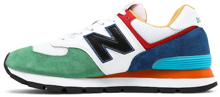 New Balance 574 'Rugged - Putih Varsity Hijau' ML574DRM Lookbook New Balance 574 'Rugged - Putih Varsity Hijau' ML574DRM