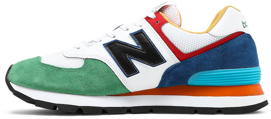 New Balance 574 'Rugged - Putih Varsity Hijau' ML574DRM Lookbook New Balance 574 'Rugged - Putih Varsity Hijau' ML574DRM