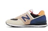 Lookbook New Balance 574 'Coklat Biru' ML574LC2