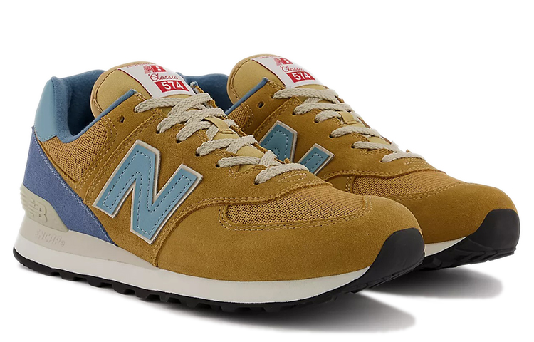 Lookbook New Balance 574 ‘駝色藍色’ ML574OV2
