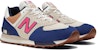 New Balance 574 'Taupe Navy Biru Gelap' ML574LF2
