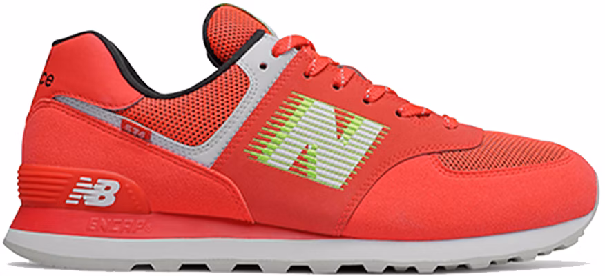 New Balance 574 'Merah Pasukan Volt' ML574PDB Order New Balance 574 'Merah Pasukan Volt' ML574PDB