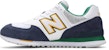 New Balance 574 'Varsity Green Indigo' Lelaki/Wanita ML574NLB