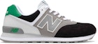 Order New Balance 574 'Putih Hitam Hijau' ML574MSB