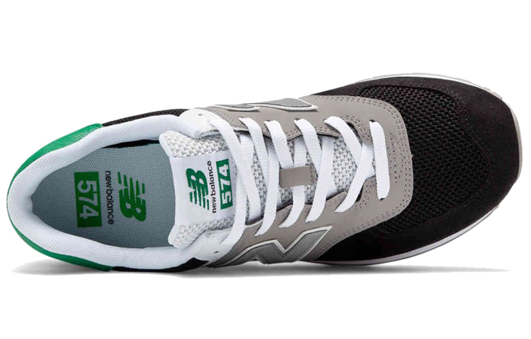 Lookbook New Balance 574 'Putih Hitam Hijau' ML574MSB
