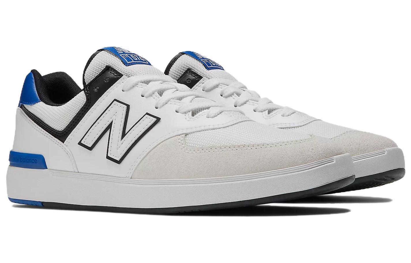 Lookbook 뉴발란스 574 화이트블루 로우 (New Balance 574 White Blue Low) CT574LFJ