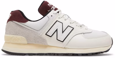 New Balance 574 'White Burgundy' U574YR2 New Balance 574 'White Burgundy' U574YR2