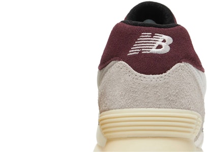 ニューバランス574 白バーガンディ U574YR2 Sizing ニューバランス574 白バーガンディ U574YR2