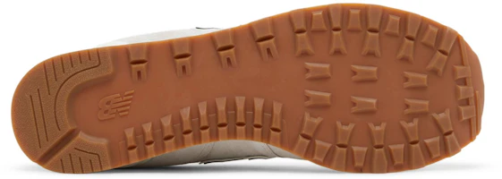 Shop New Balance 574 '白色 海軍藍 橡膠底' ML574TF2