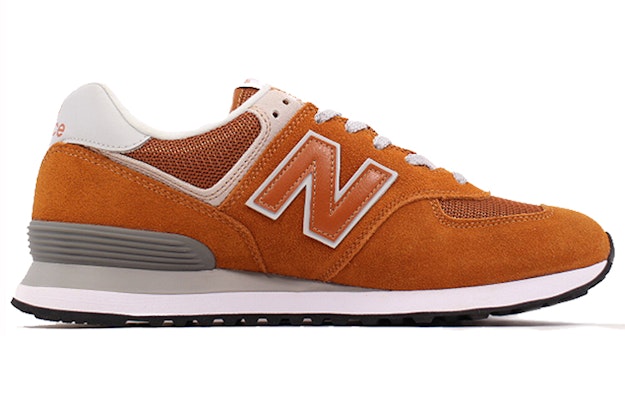 新百伦 NB 574 低帮 跑步鞋 男款 黃棕 Order 新百伦 NB 574 低帮 跑步鞋 男款 黃棕