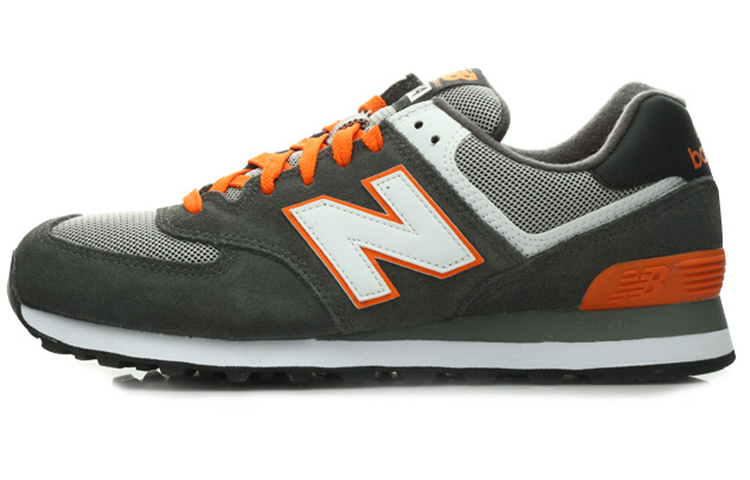 Buy New Balance 574 Back Pack Kasut Rendah Kelabu/Jingga ML574CGO