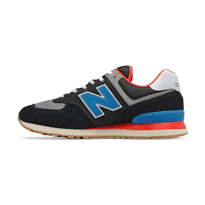 NB 574 Black Blue Red