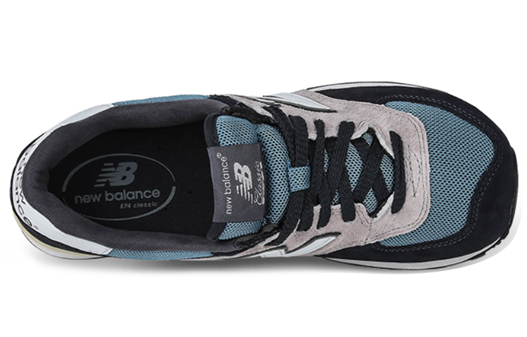 Lookbook New Balance 574 Hitam/Merah Jambu/Biru ML574CP