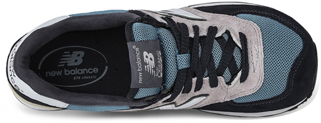 New Balance 574 Hitam/Merah Jambu/Biru ML574CP Lookbook New Balance 574 Hitam/Merah Jambu/Biru ML574CP