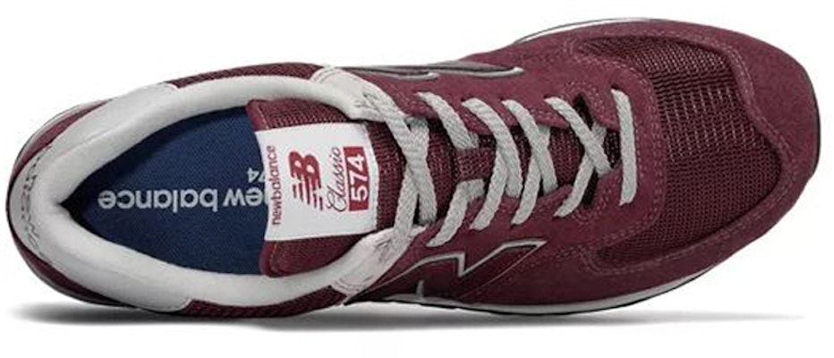 New Balance 574 Burgundy ML574EGB Lookbook New Balance 574 Burgundy ML574EGB