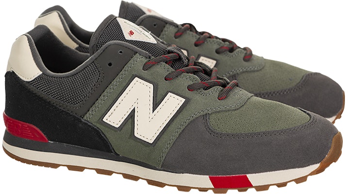 大童 New Balance 574 系列 低筒跑鞋 橄欖色 Order 大童 New Balance 574 系列 低筒跑鞋 橄欖色