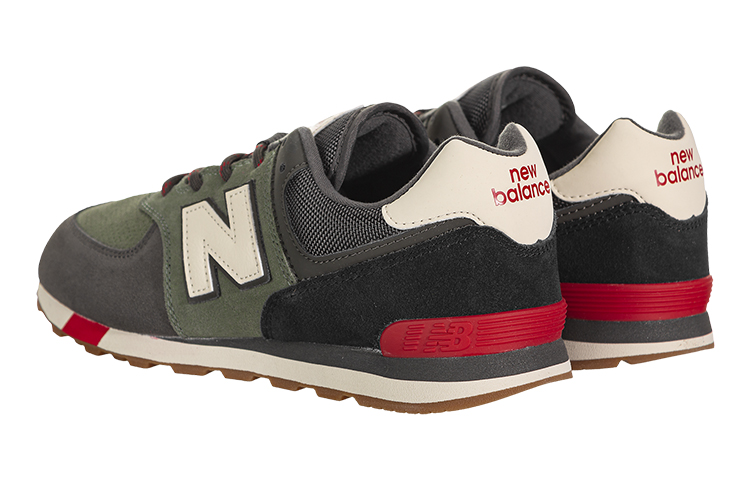 Lookbook New Balance 574 Verde Camo Rojo Team GC574JHR