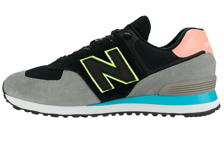 Buy New Balance 574 Klasik 'Hitam Abu-abu Pink' ML574EZ2