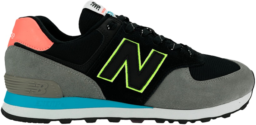 New Balance 574 Clásico 'Negro Gris Rosa' ML574EZ2 Order New Balance 574 Clásico 'Negro Gris Rosa' ML574EZ2