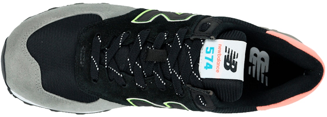 New Balance 574 Clásico 'Negro Gris Rosa' ML574EZ2 Lookbook New Balance 574 Clásico 'Negro Gris Rosa' ML574EZ2