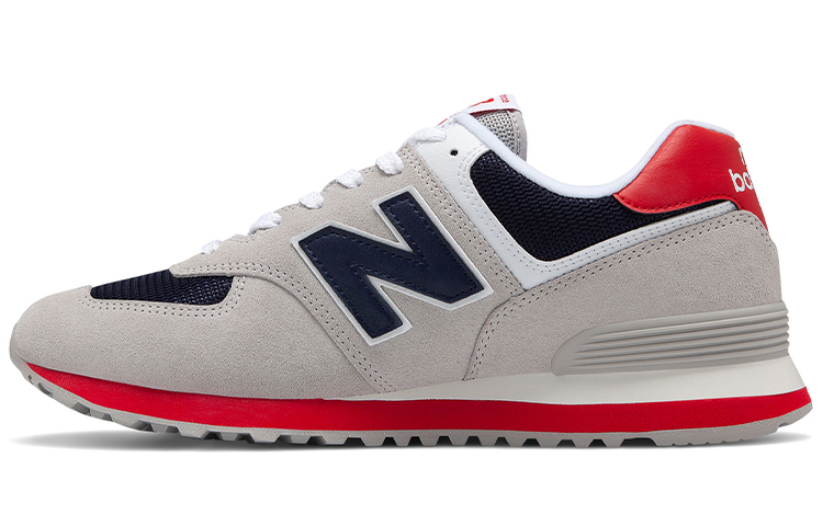 Buy New Balance 574 Klassisch ''Grau Navy Rot'' ML574MUB