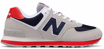 New Balance 574 Classic 'Grey Navy Red' ML574MUB New Balance 574 Classic 'Grey Navy Red' ML574MUB