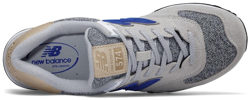 New Balance 574 Clásico 'Gris Azul Crema' ML574VAH Lookbook New Balance 574 Clásico 'Gris Azul Crema' ML574VAH