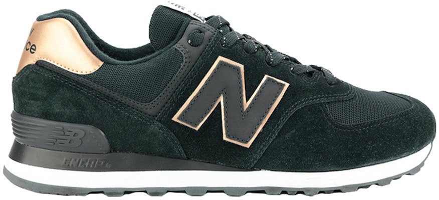 New Balance 574 Zapatos Clásicos Negro/Dorado ML574EF2 Order New Balance 574 Zapatos Clásicos Negro/Dorado ML574EF2