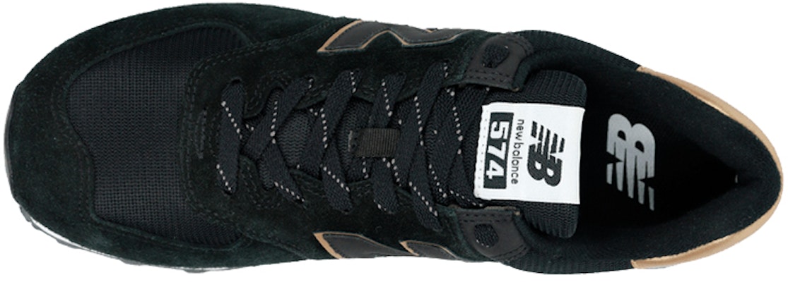 New Balance 574 Zapatos Clásicos Negro/Dorado ML574EF2 Lookbook New Balance 574 Zapatos Clásicos Negro/Dorado ML574EF2