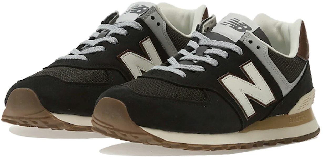 New Balance 574 Scarpe Classiche Kurodosa i - Nero Multicolore U5748SB Lookbook New Balance 574 Scarpe Classiche Kurodosa i - Nero Multicolore U5748SB