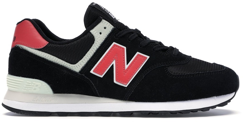 New Balance 574 Classics Black Red White ML574SMP Buy New Balance 574 Classics Black Red White ML574SMP