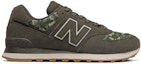 Order New Balance NB 574 低帮 跑步鞋 男女同款 迷彩棕 D寬