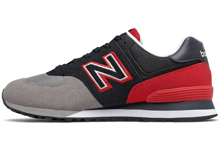 Buy New Balance 574系列 D寬 灰紅黑