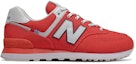 Order 뉴발란스 574 D 레드/화이트 스니커즈 ML574SOL