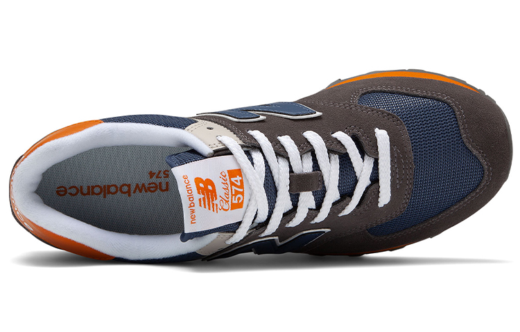 Lookbook 뉴발란스 574 다크브라운 '그레이오렌지' ML574MUC