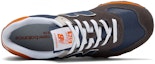 Lookbook New Balance 574 Marrón Oscuro 'Gris Naranja' ML574MUC