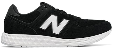 New Balance 574 Fresh Foam Suede Black White MFL574FC New Balance 574 Fresh Foam Suede Black White MFL574FC