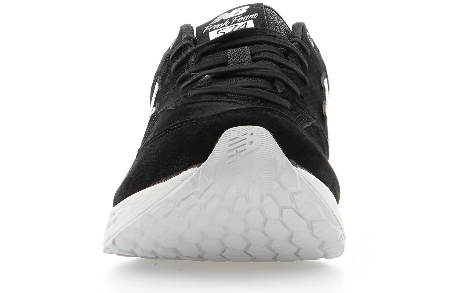 Purchase New Balance 574 Fresh Foam Suede Hitam Putih MFL574FC