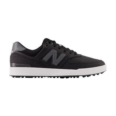 NB 574 Greens 4E Wide 'Black'