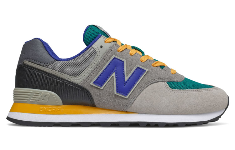Order New Balance NB 574 復古 低筒 跑步鞋 男女款 灰藍色