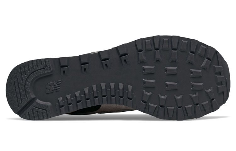 Shop New Balance NB 574 復古 低筒 跑步鞋 男女款 灰藍色