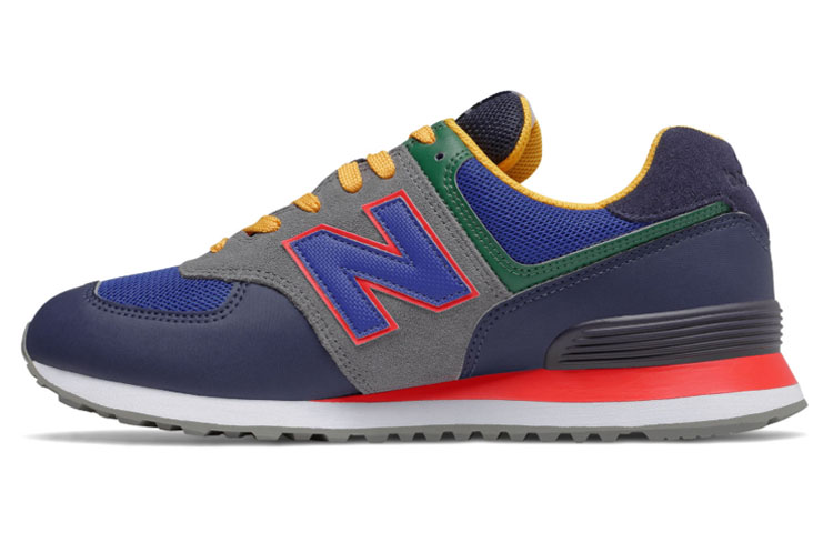 Buy New Balance 574 Kelabu/Biru/Merah ML574MD2